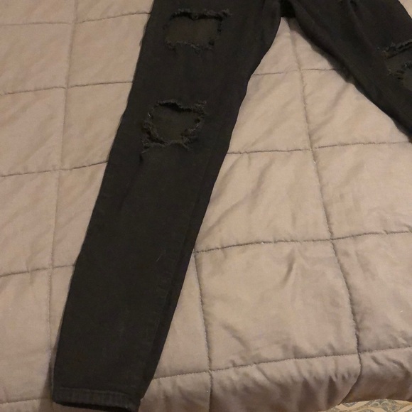 Ripped high rise skinny jeans - Picture 2 of 3